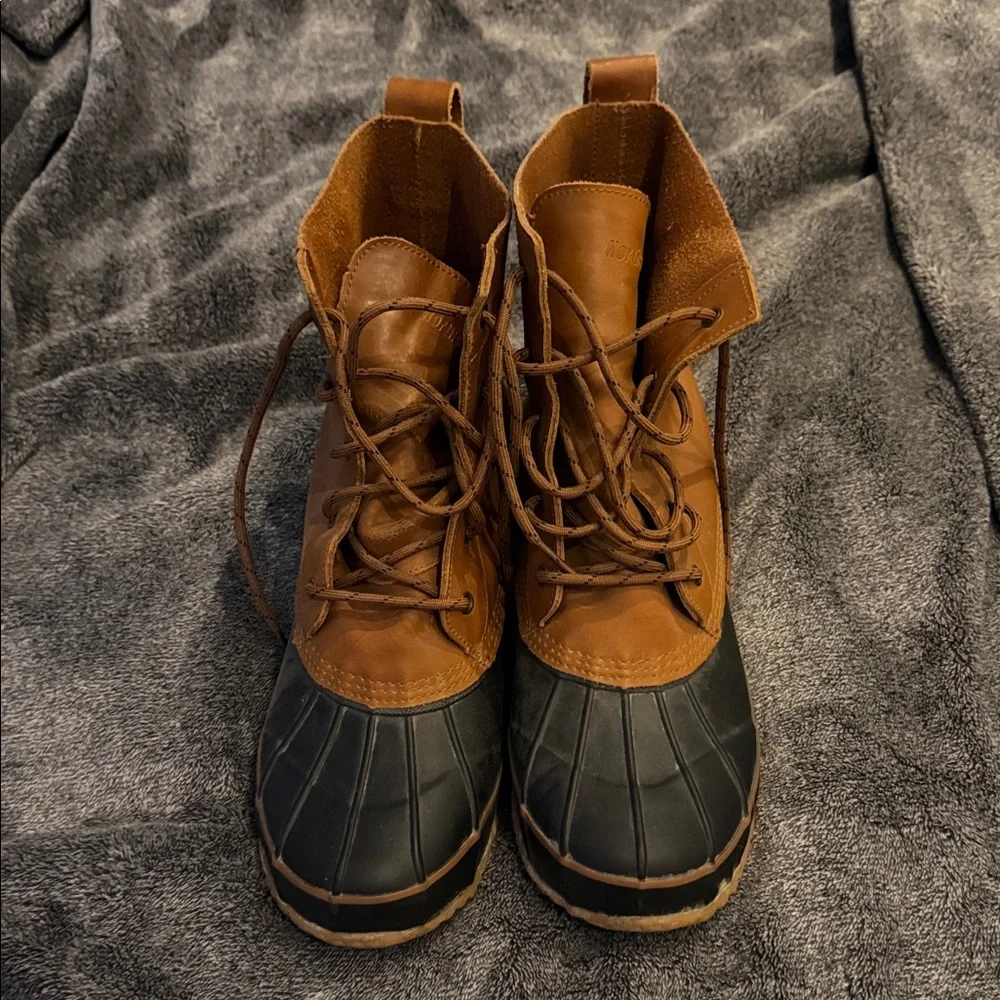 Men's Northside Waterproof Brown and Black Boots